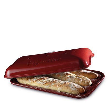 Emile Henry baguette bakset