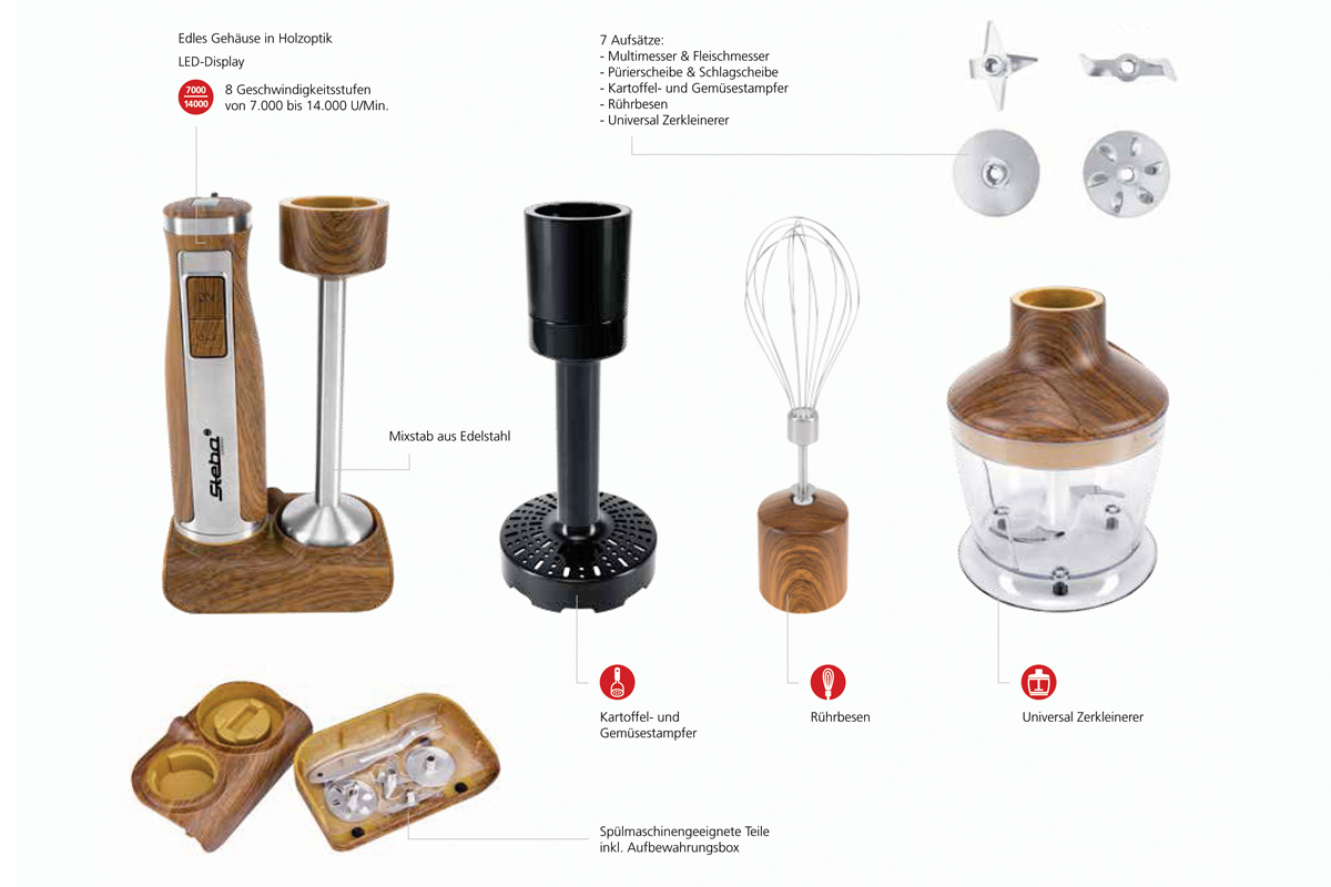 Batidora manual Steba MX 21