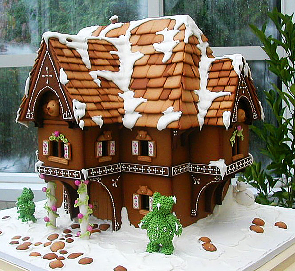 Gingerbread house (how to assemble and decorate)