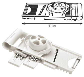 Vegetable graters and shredders, kevlar gloves