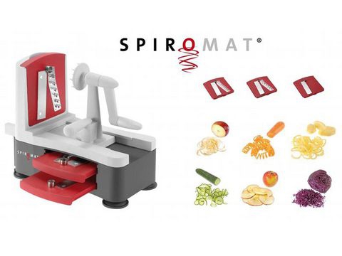 Spiral chopper (slicer, spiralizer) for cutting vegetables and fruits