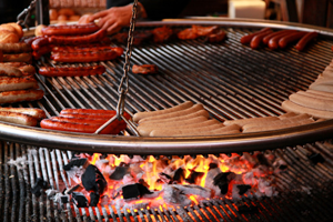 Saar-style meat on a swing (Saarlaendischer Schwenkbraten)