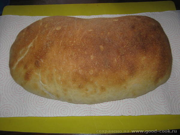 Italian bread (Ann Thibeault) in the oven