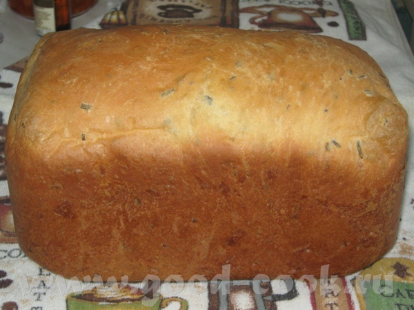 Pane italiano con uvetta e rosmarino (macchina per il pane)