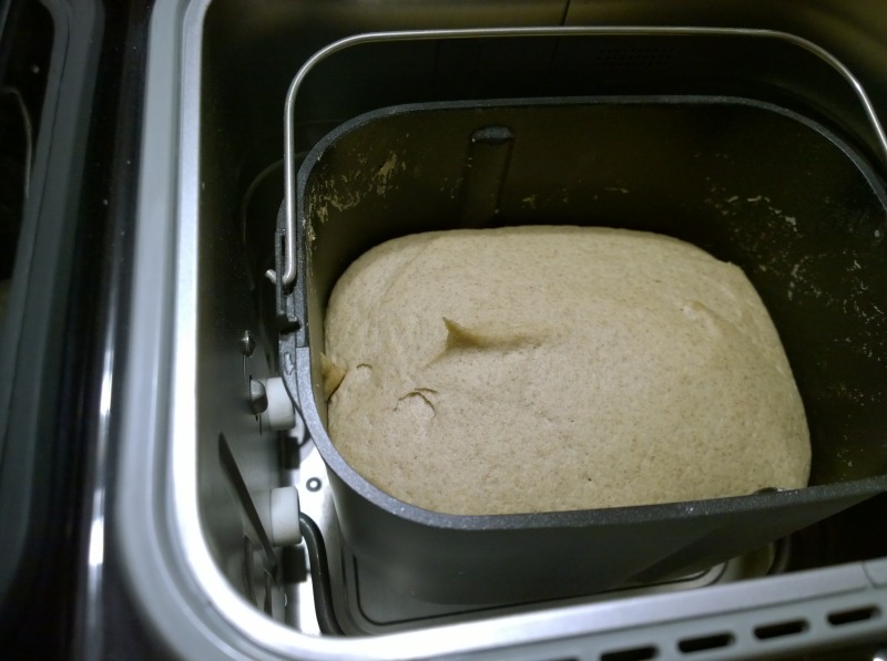 Pane di segale di grano con birra scura