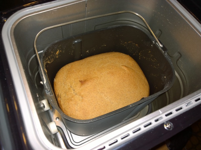 Pan de trigo y centeno con cerveza negra