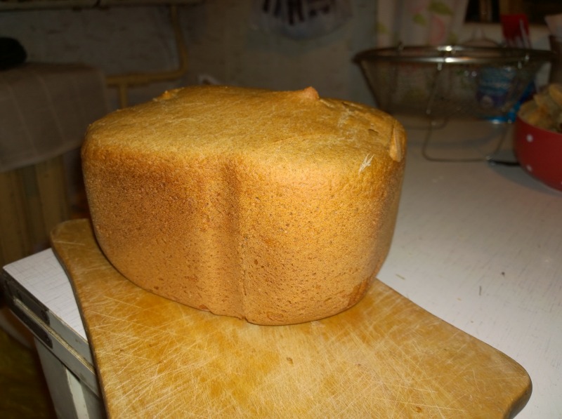 Wheat-rye bread with dark beer