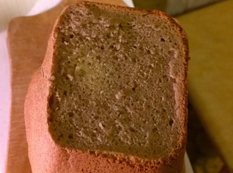 Pane di segale di grano con birra scura