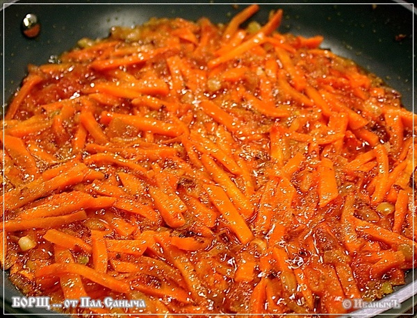 Borscht con frijoles (como el de Pasha)