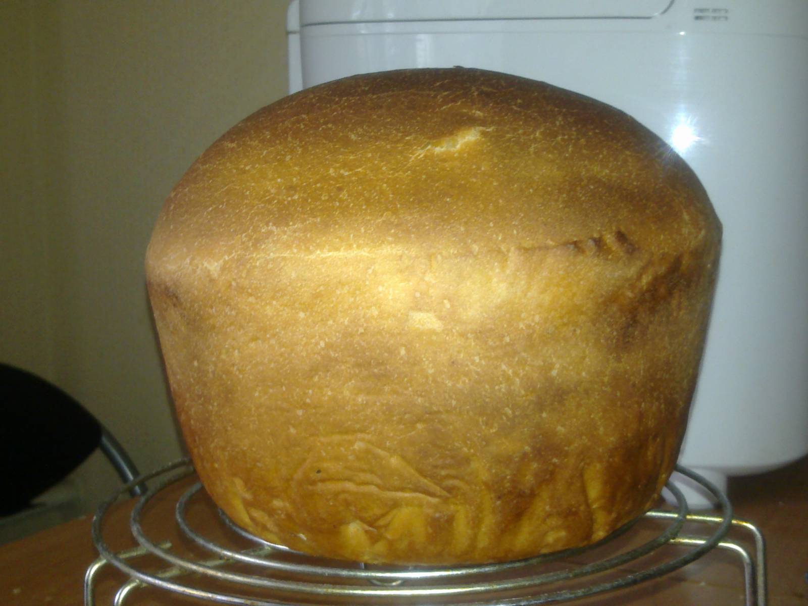 Pan de trigo gris con miel Método de estiramiento en frío