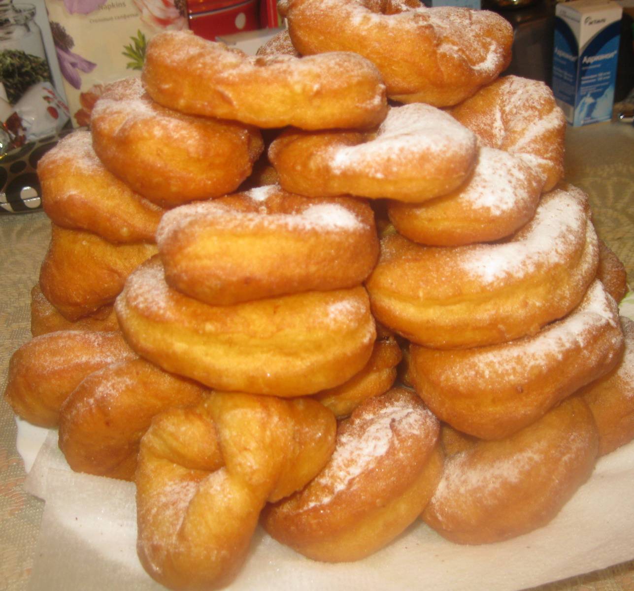 Curd donuts