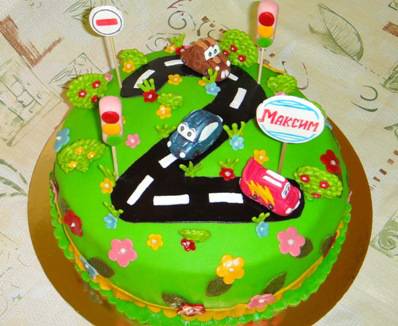 Torte basate sul cartone animato Cars