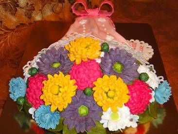 Bouquet di cornucopia (torte)