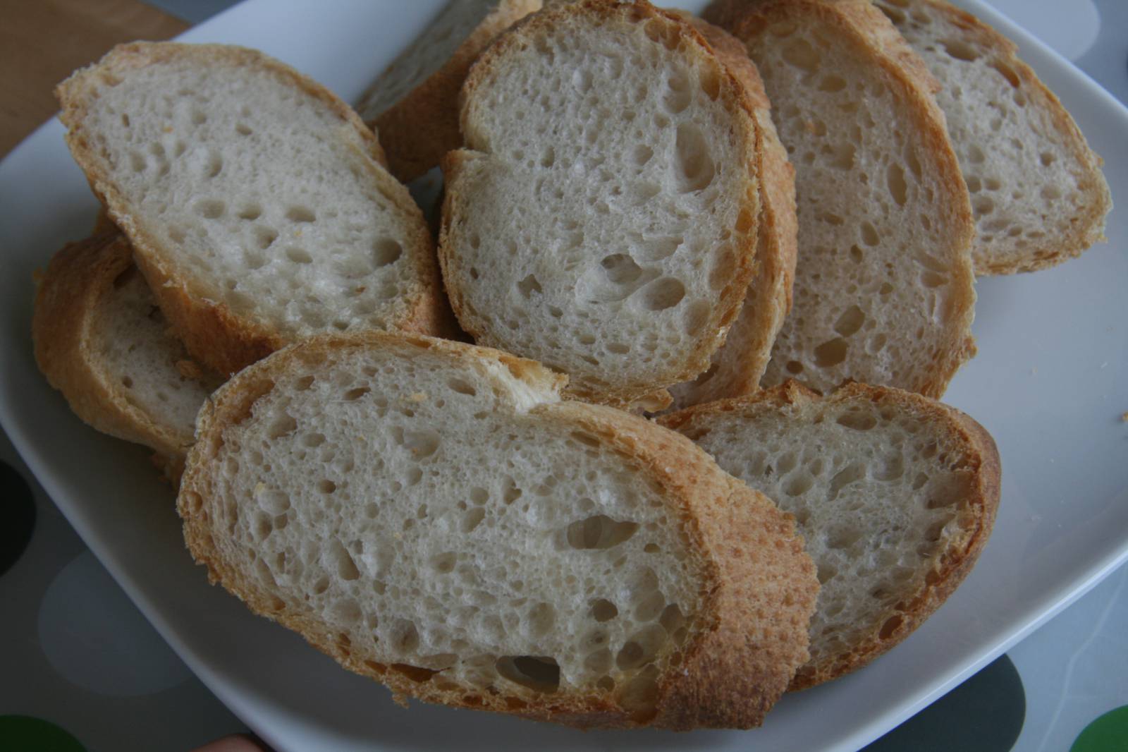 Pate fermentee baguette de massa freda (Peter Reinhart)