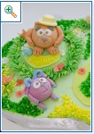 Cakes based on the cartoon Smeshariki