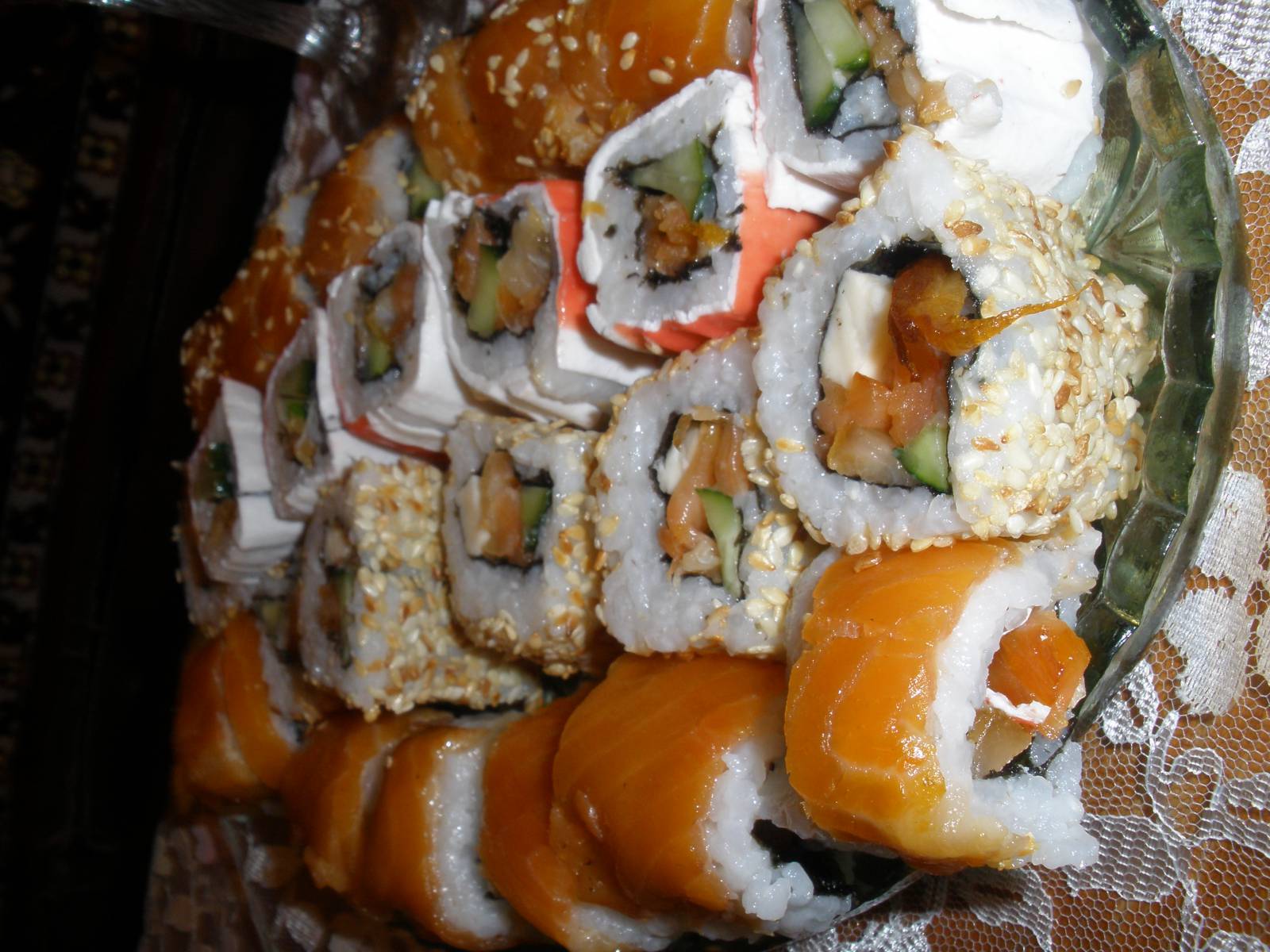 Sushi casero