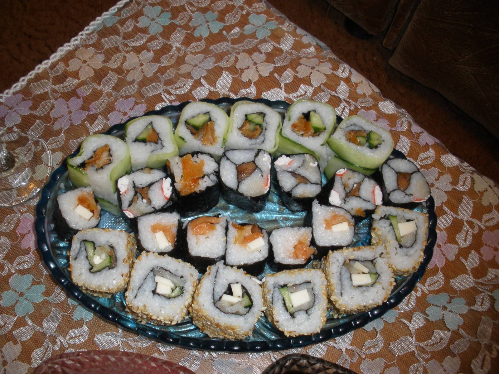 Sushi casero