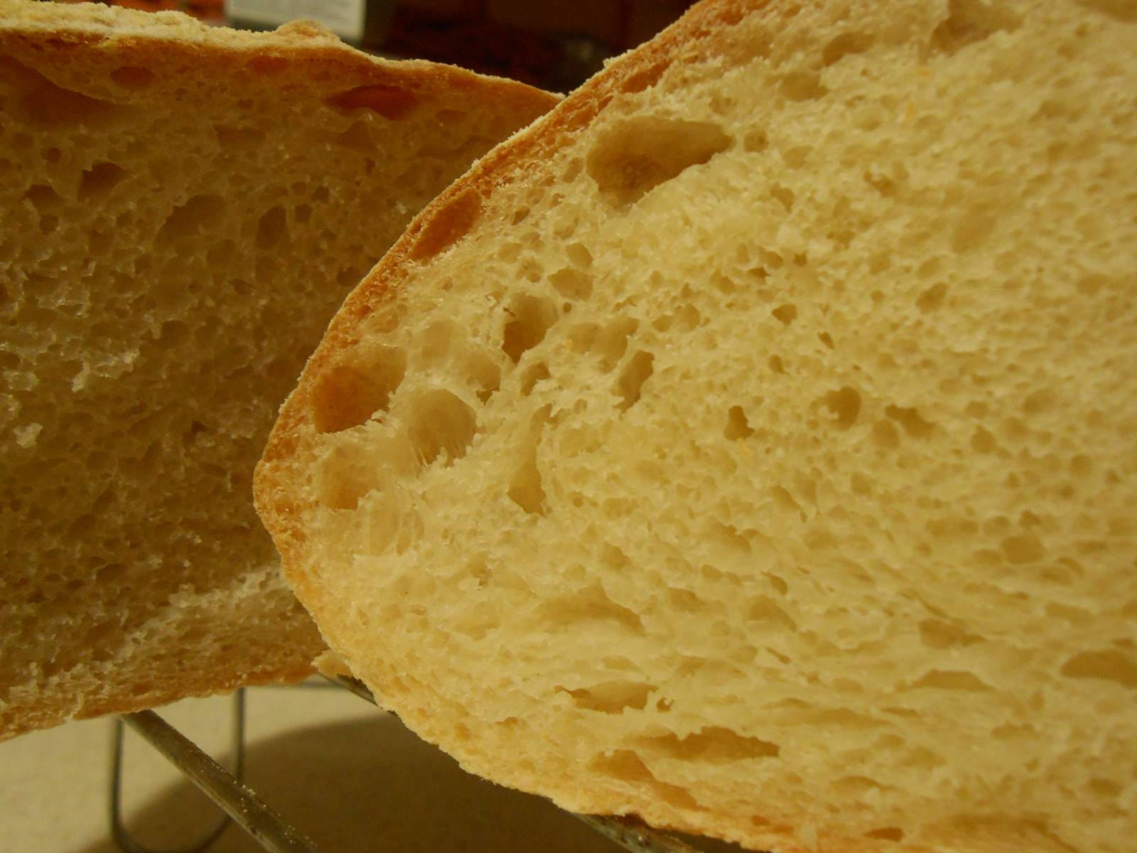 Pane artigianale senza impastare