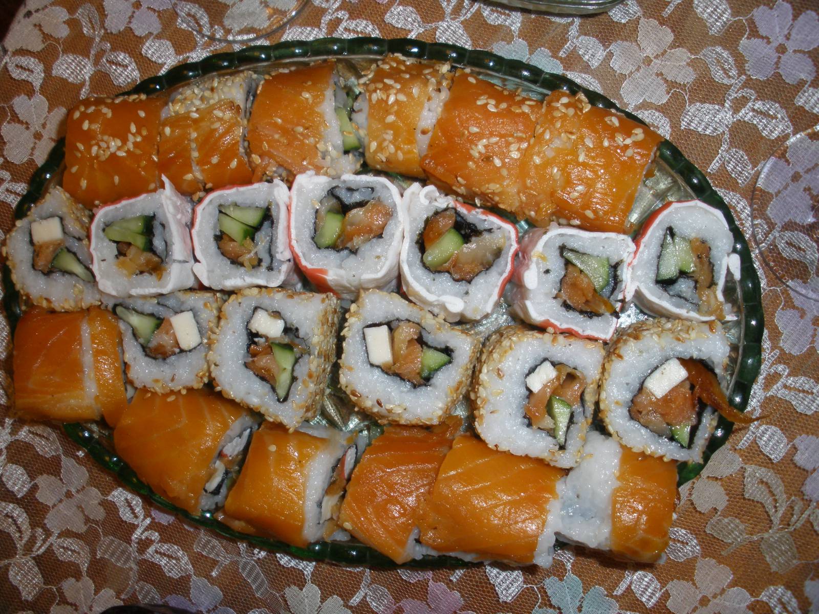 Sushi casero