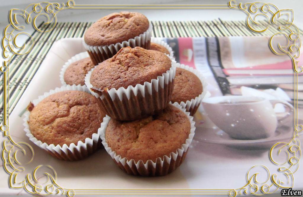 Muffins de calabaza con toffee (Cornish Toffee Honeycomb Pumpkin Muffins)