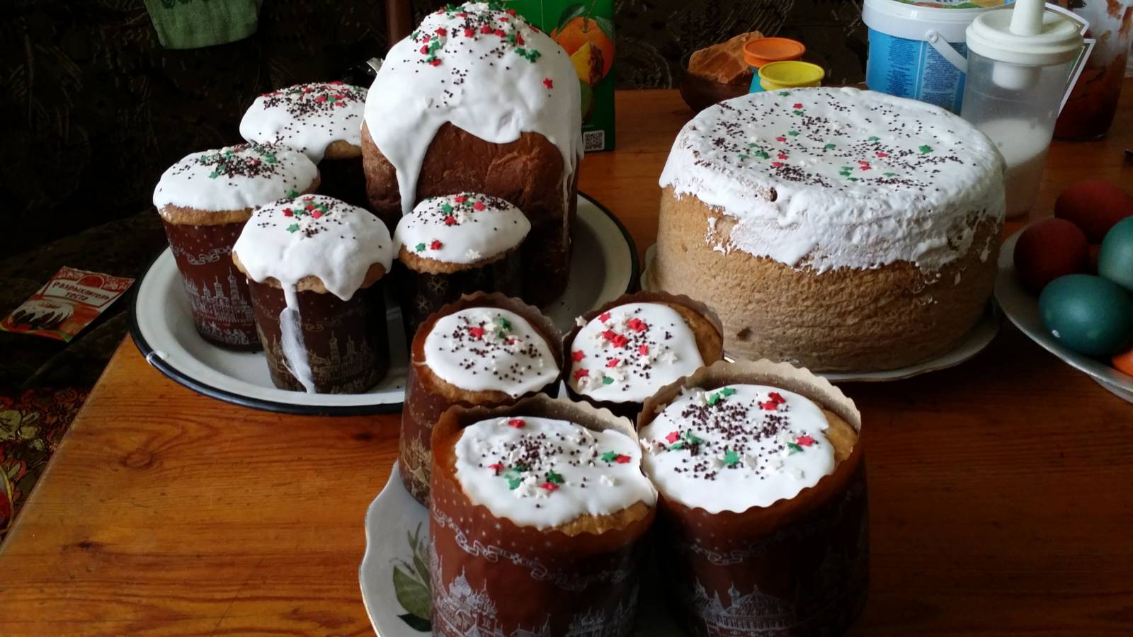 Kulich Royal fastidio en una panificadora