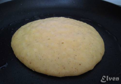 Tortitas de calabaza con leche