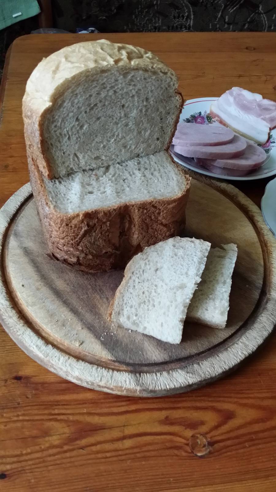 L'impasto è molto morbido (e pane per una macchina per il pane) su Tang Zhong