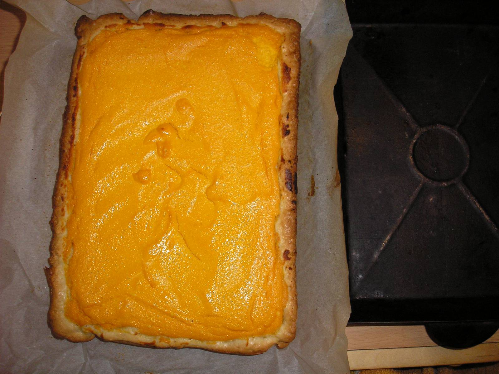 Torta di zucca e ricotta