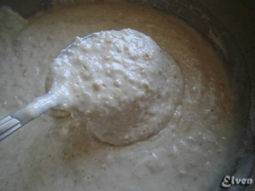 Torta di avena con prugne