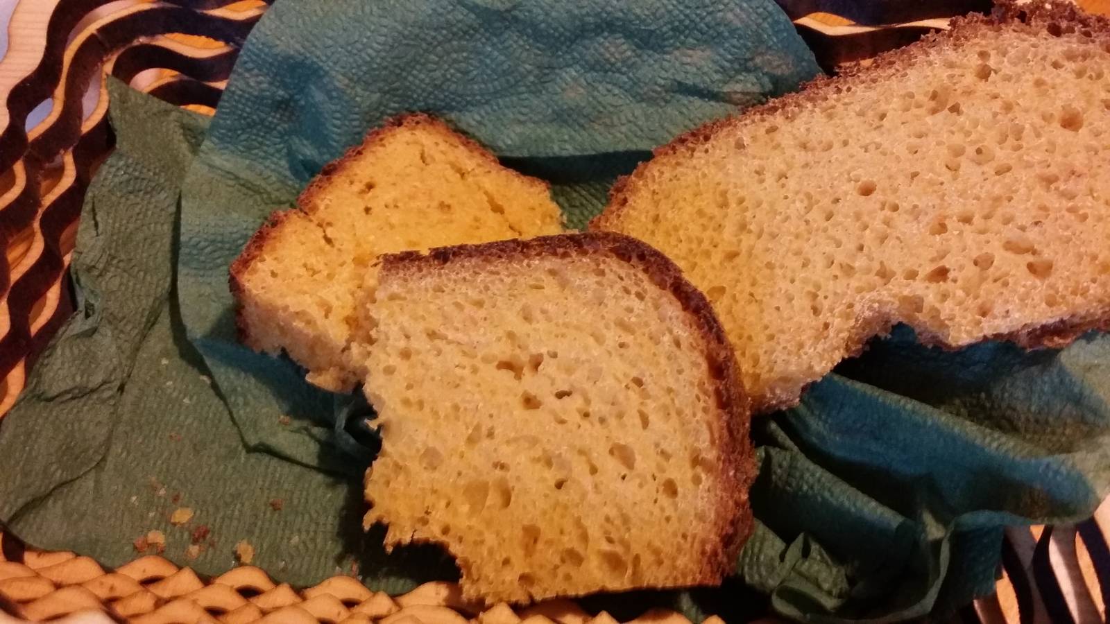 Watermelon bread with flax seeds (oven)