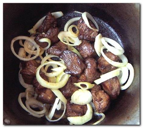 Preparat din carne pentru gurmanzi egoisti