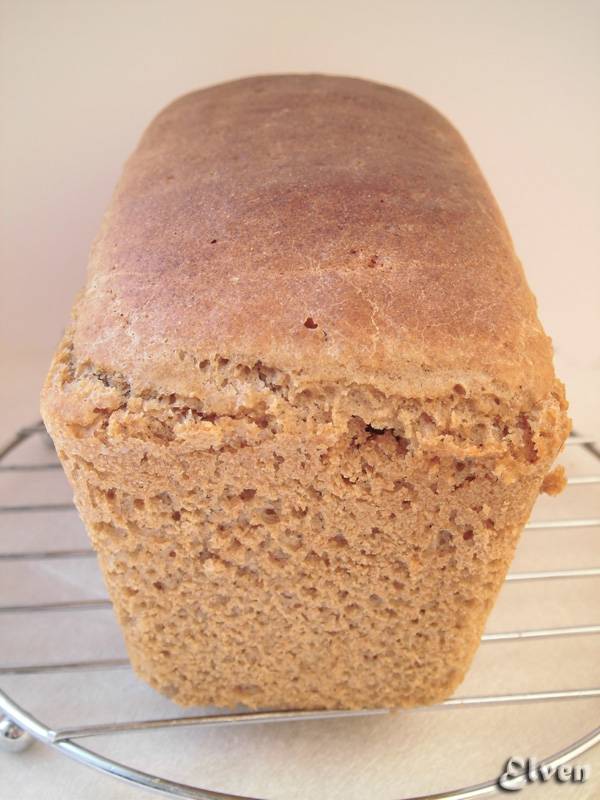 Pan de centeno con levadura líquida