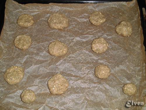 Galletas de avena magras de centeno