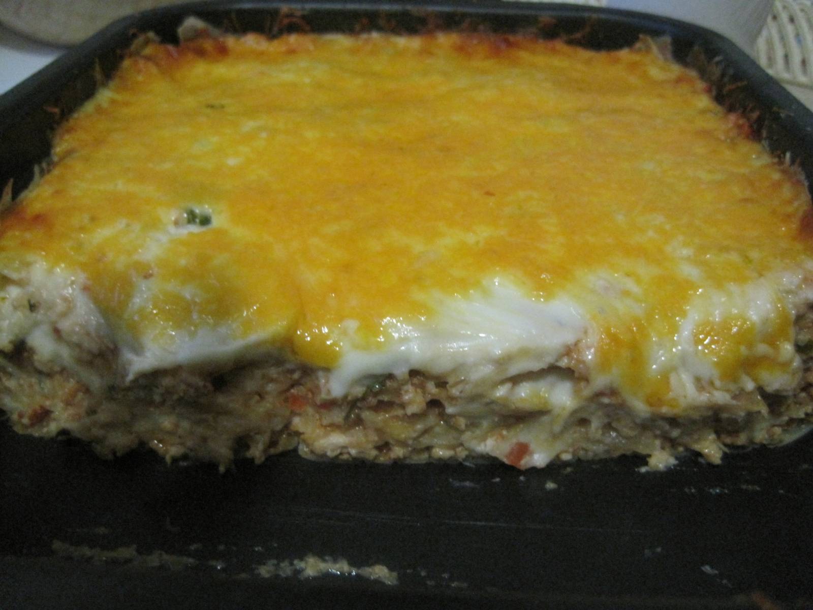 Lasagne with meat and mushrooms (Multicuisine DeLonghi)