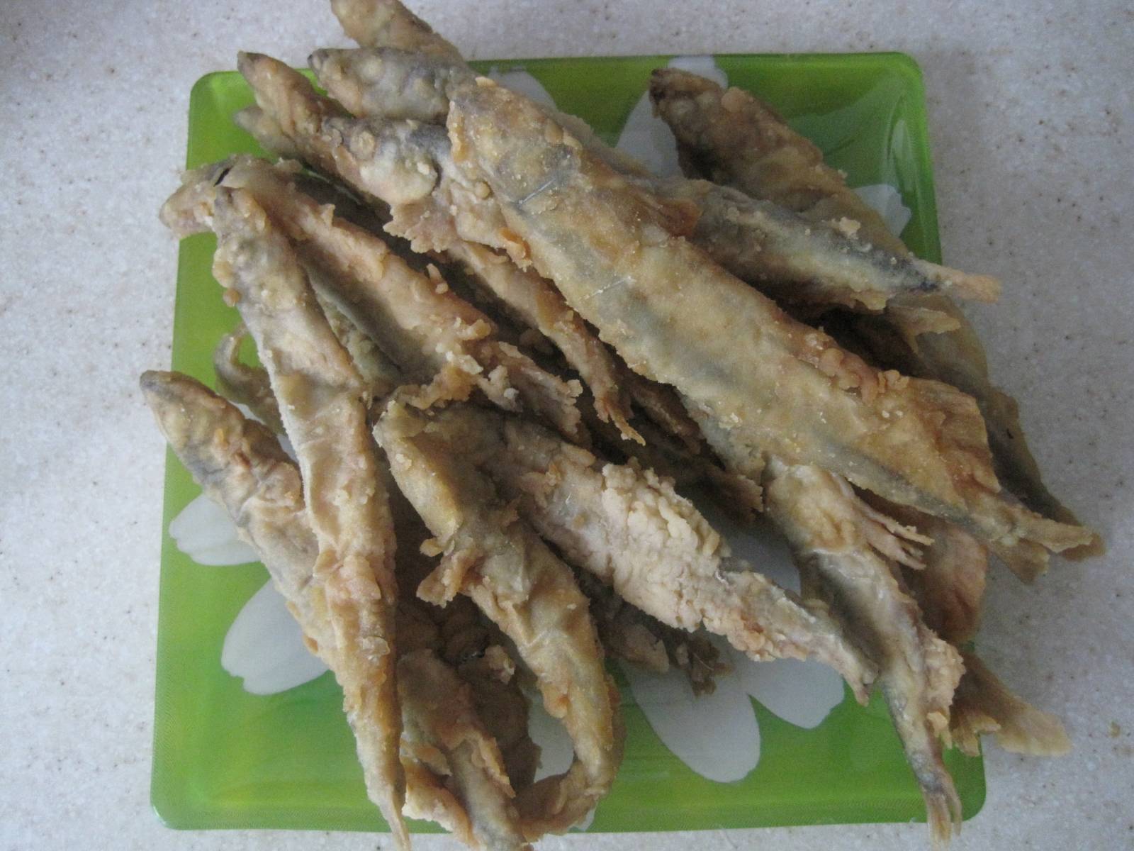 Capelin in pastella