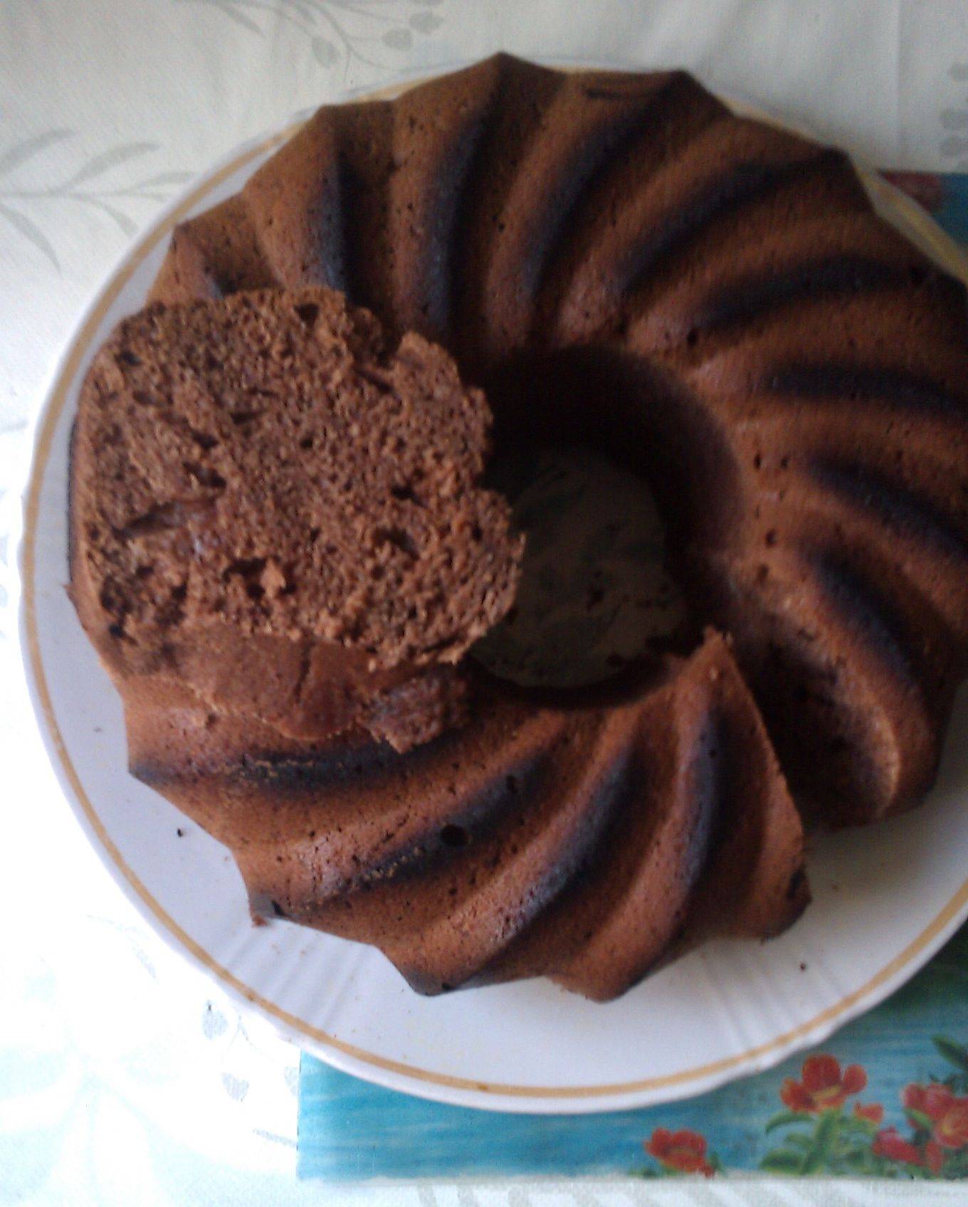 Chocolate cake (sandalan)