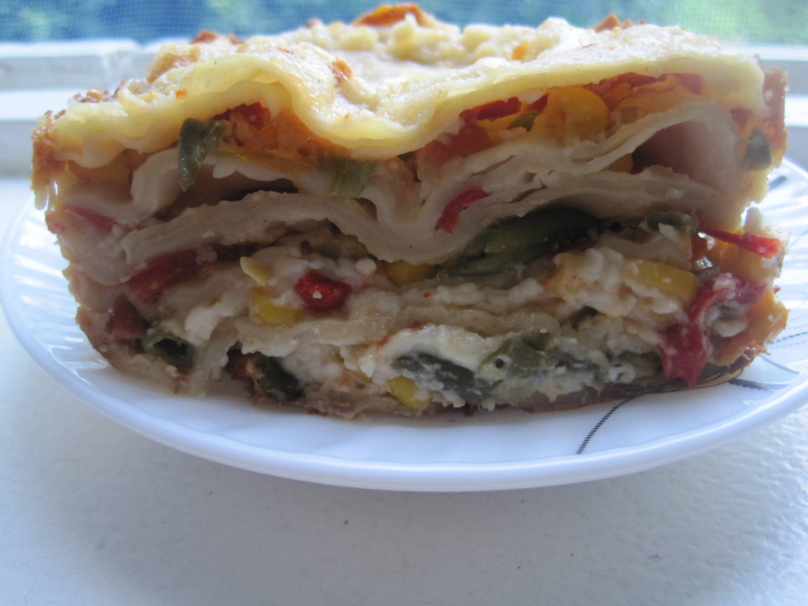 Gulay lasagna (may tamad)