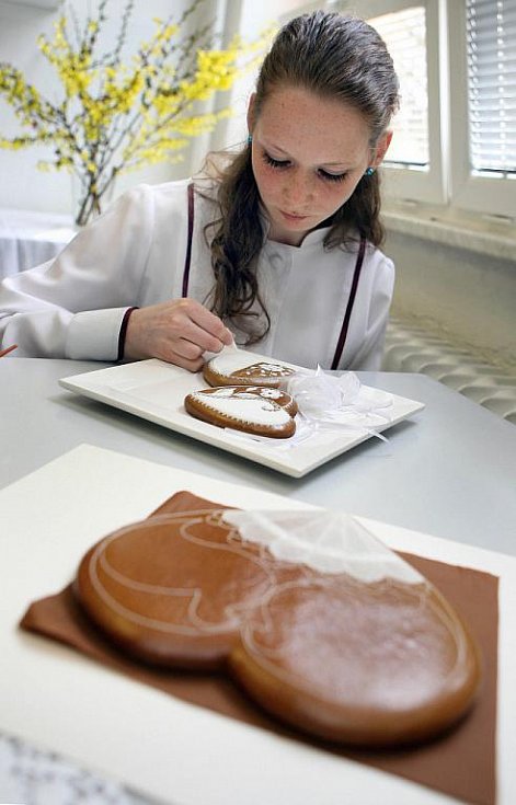 We versieren peperkoekkoekjes, koekjes