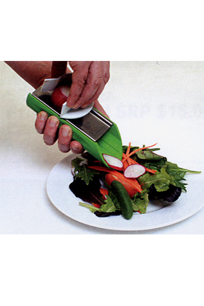 Vegetable graters and shredders, kevlar gloves