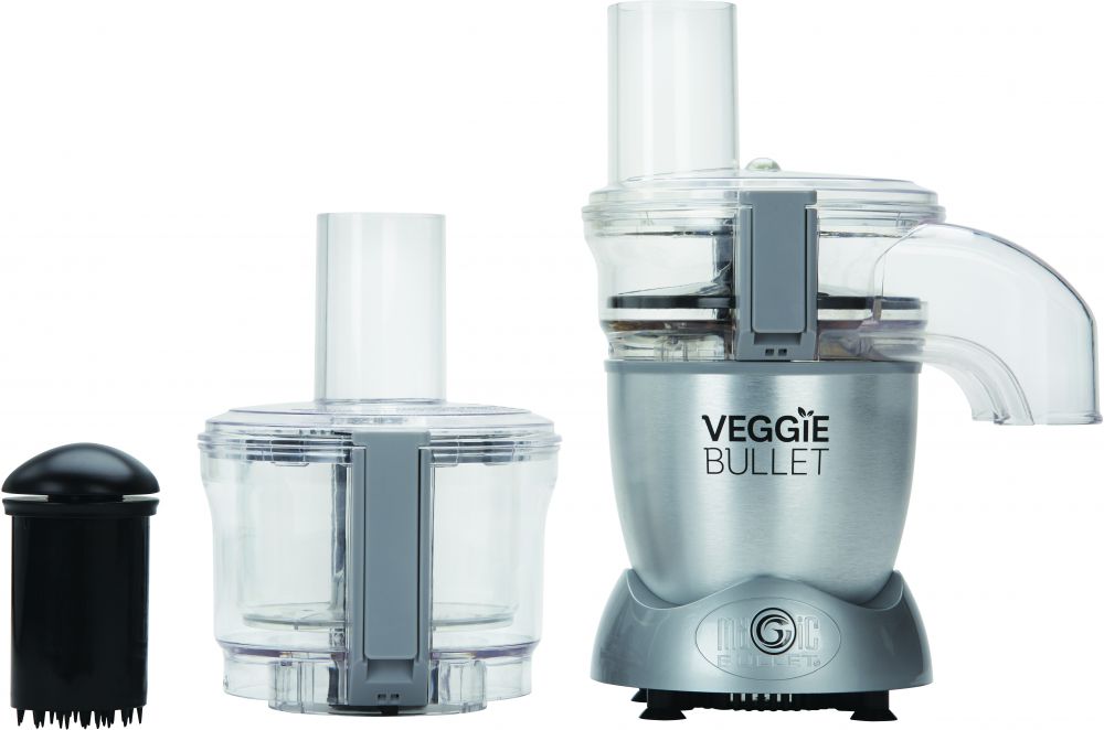 Veggie bullet 3 in 1: spiralizer, tagliaverdure, affettatrice