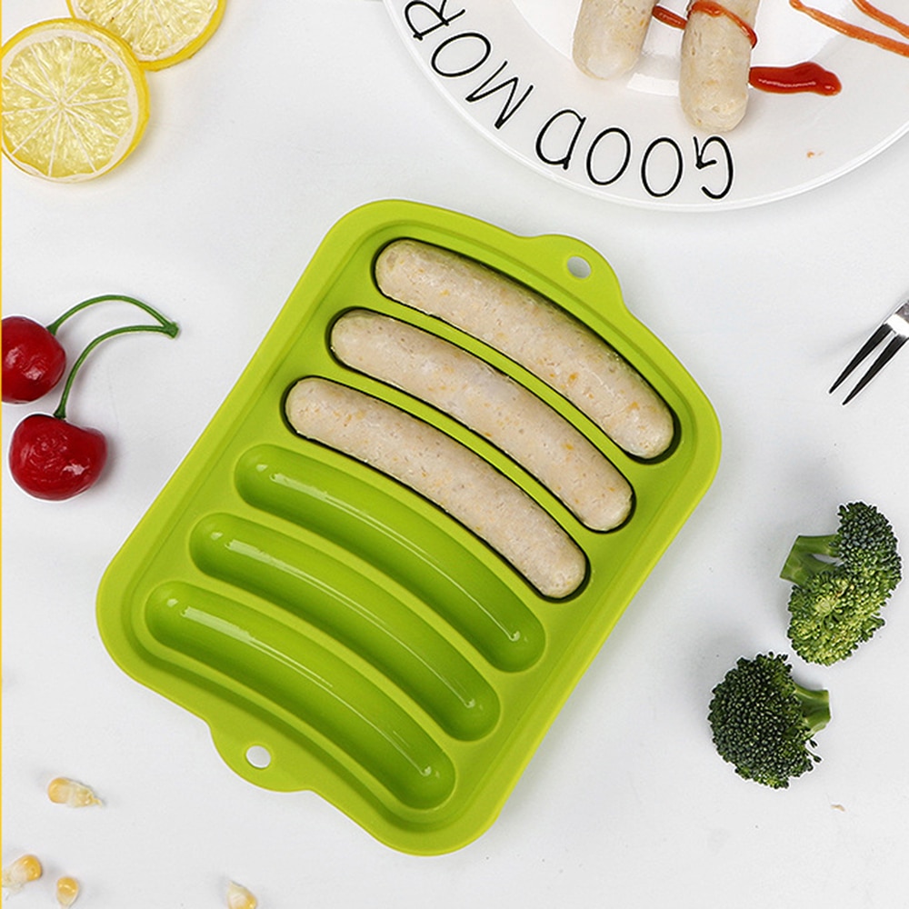 Stampo in silicone per fare salsicce hot dog