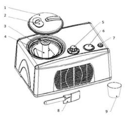 Producător de înghețată Steba IC 150