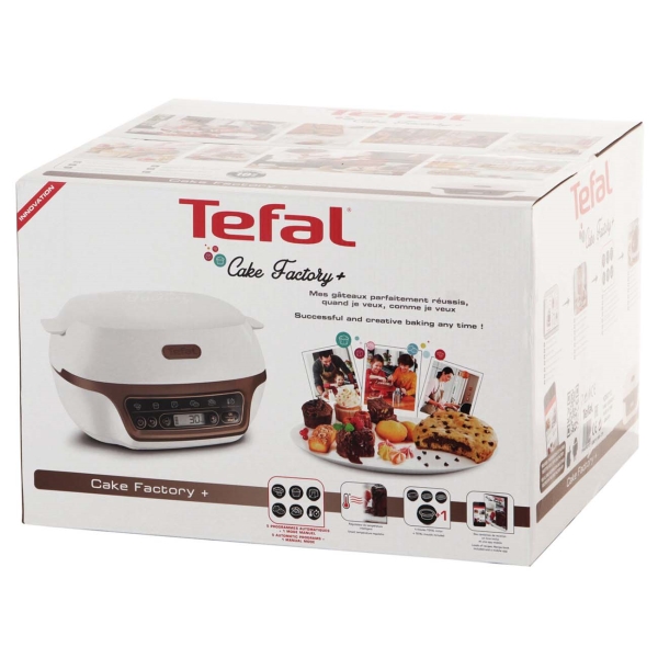 Tefal Cake Factory KD802112 - multi-patissier voor drukke mensen