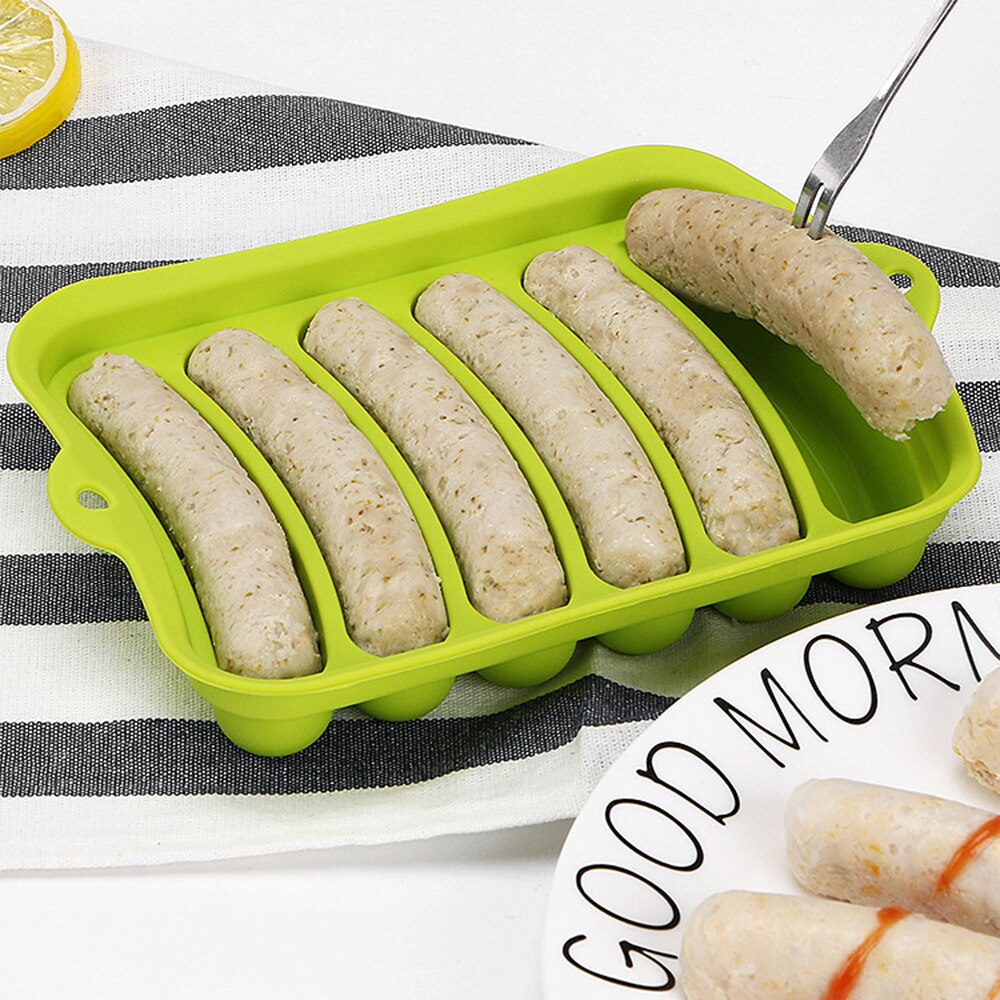 Stampo in silicone per fare salsicce hot dog