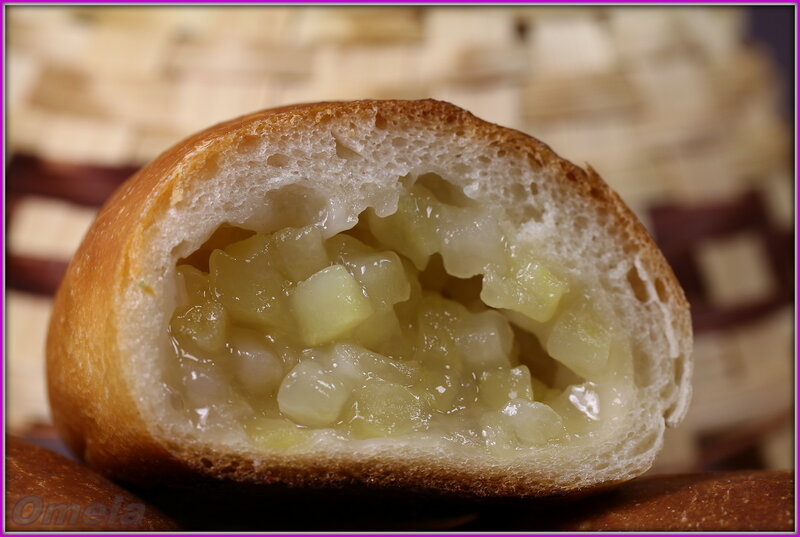 Tartas caseras al horno con manzanas frescas (magro)