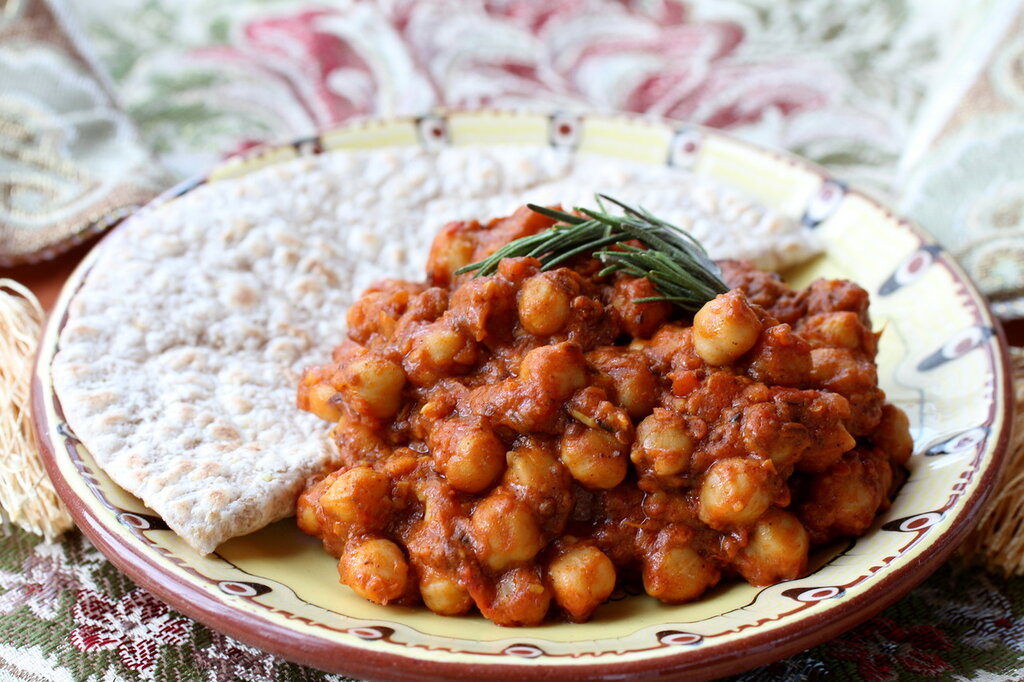 Chana masala (kikert lapskaus)