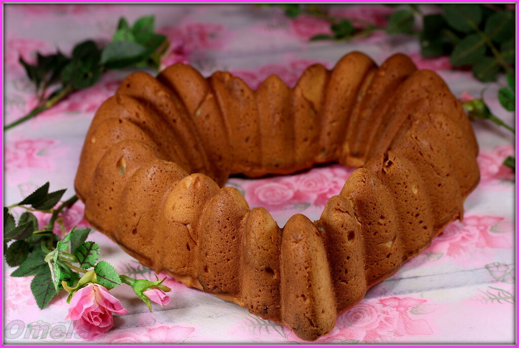 Pastel de crema agria de papa