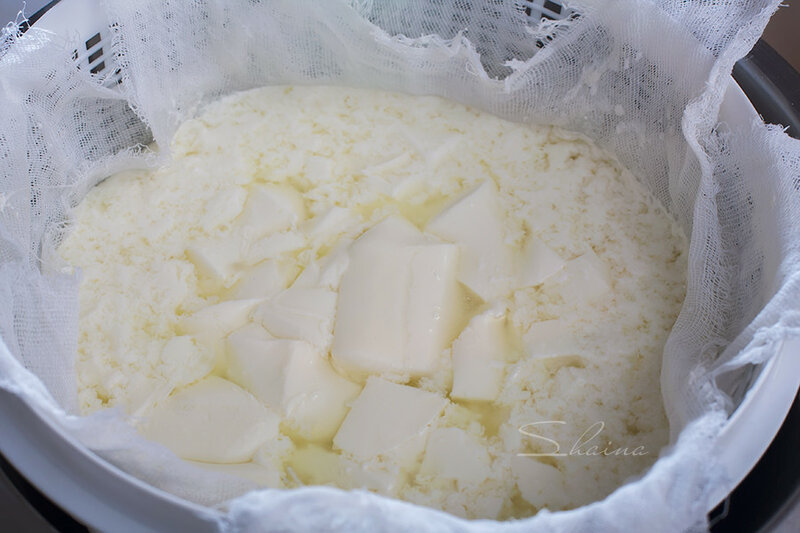 Ricotta a lievitazione naturale fatta in casa