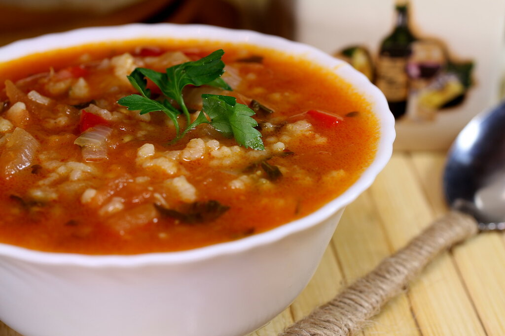 Zuppa di verdure leggera