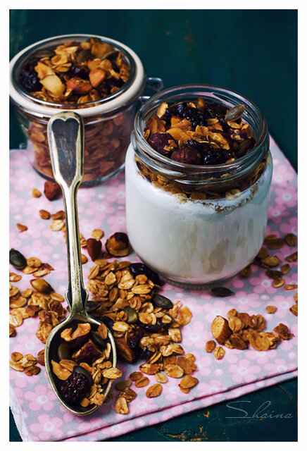 Homemade Granola - Perfect Breakfast (Princess 115000 Pizza Makers)